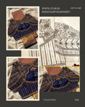 Latest Bridal full body design Aari Work Back Neck  and Sleeve Design (Design No:1467 & 1468)