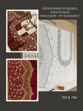 Latest Aari Work Tracing Paper Designs Back Neck and Sleeve (Design No:789 & 790)