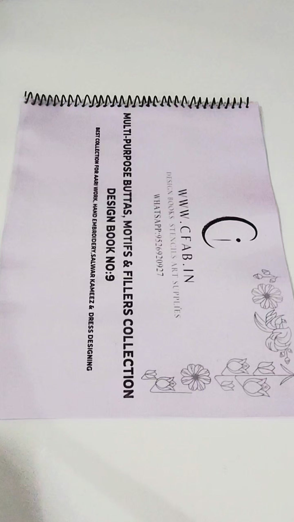 Multi-Purpose Buttas, Motifs & Fillers Collection (Design Book No: 9)