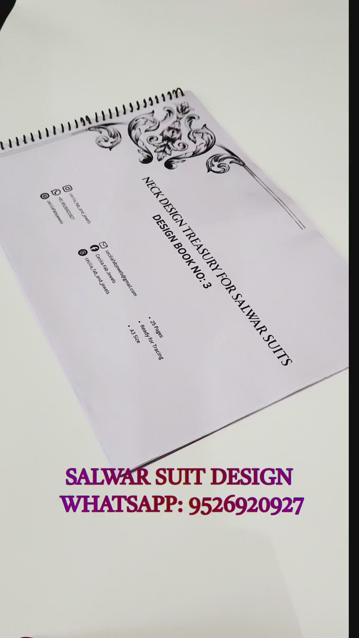 Neck Design Treasury for Salwar Suits (Design Book No: 3)
