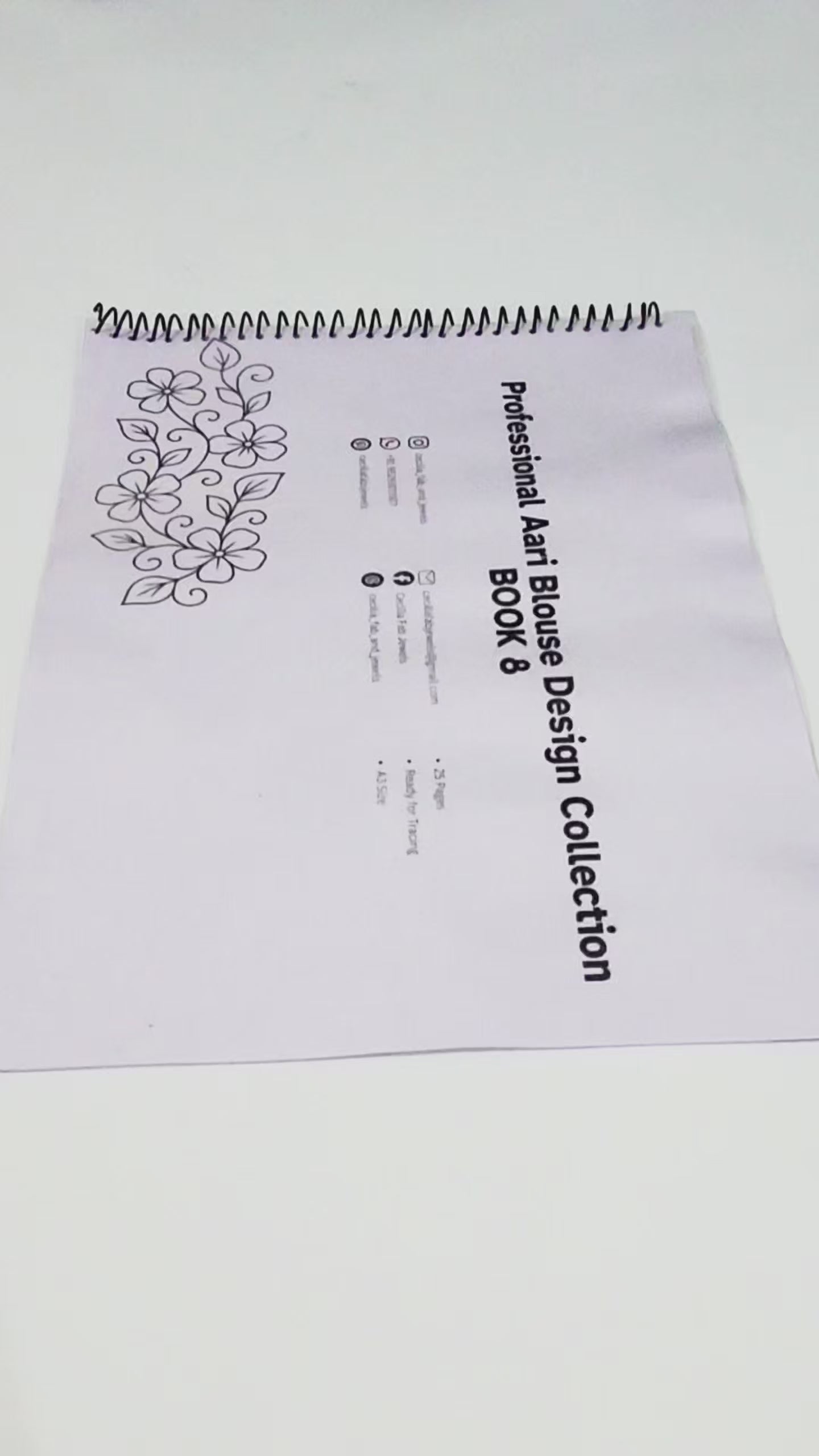 Professional Aari Blouse Design Collection (Design Book No: 8)