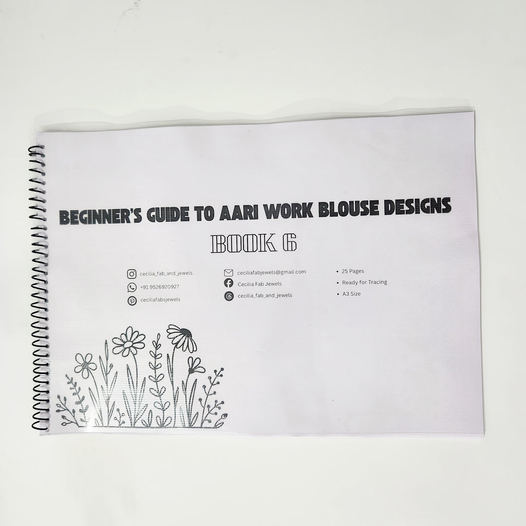 Beginner’s Guide to Aari work blouse Designs (Design Book No:6)