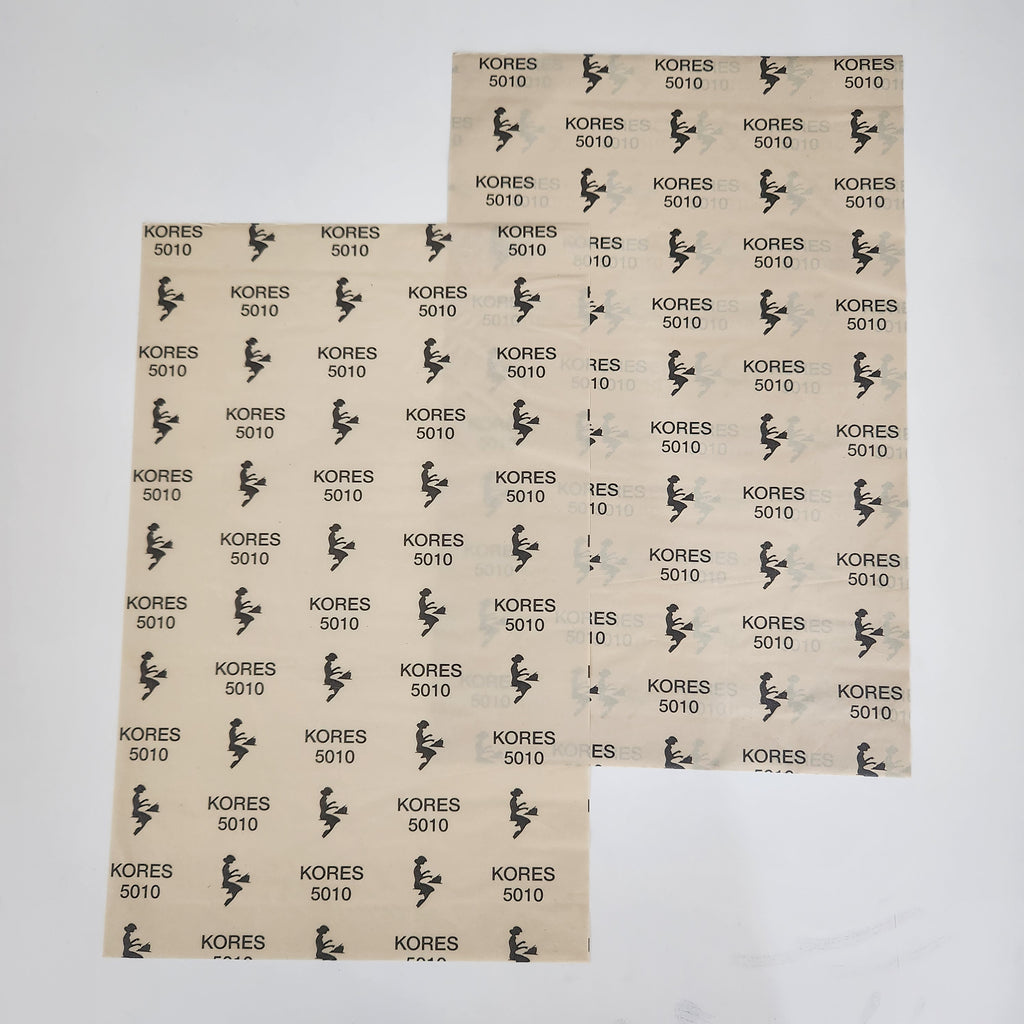 White carbon paper
