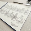 Aari Embroidery Border Collection (Design book No: 11)