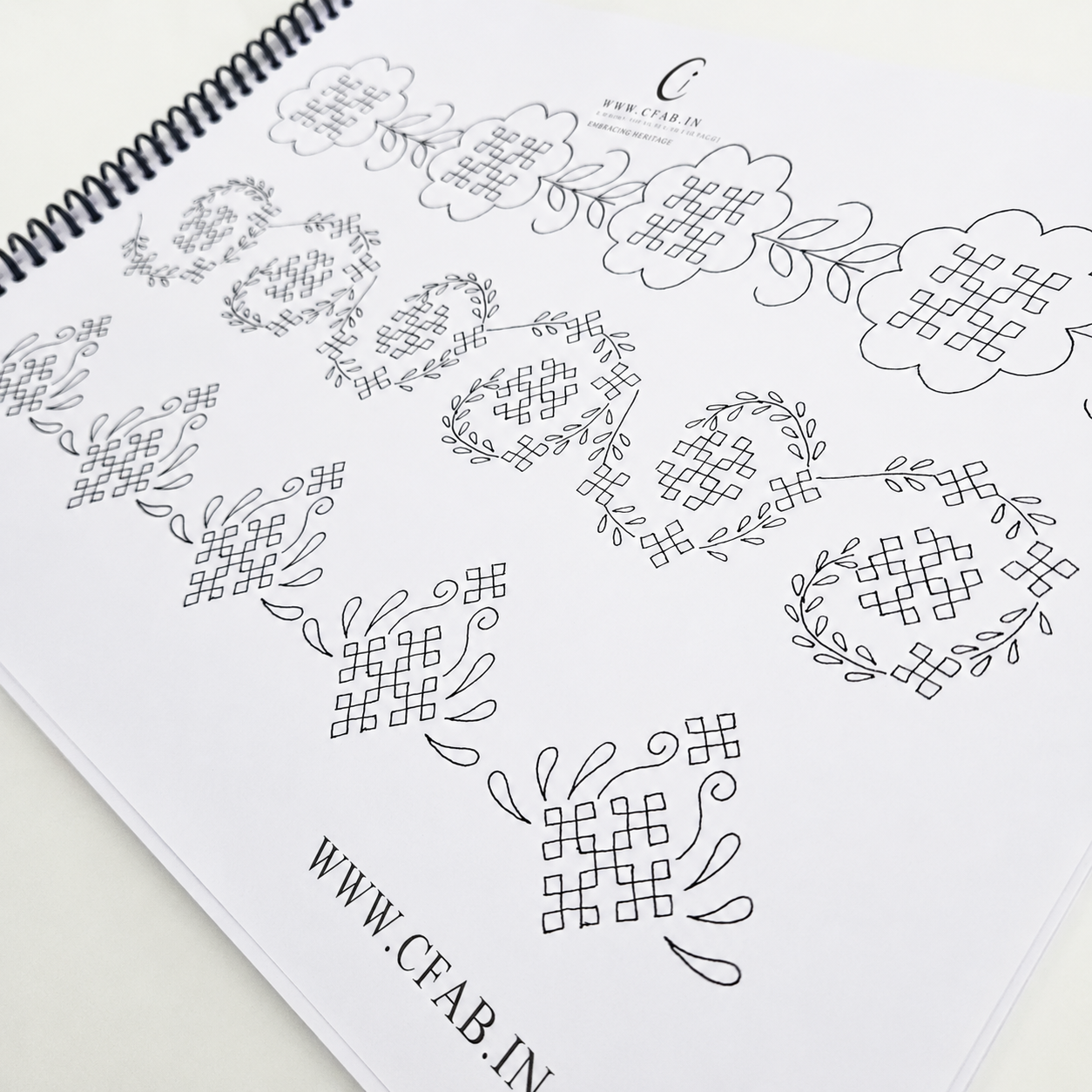 Kutch Work and Sindhi Work Designer Pattern Book (Design book No: 10)