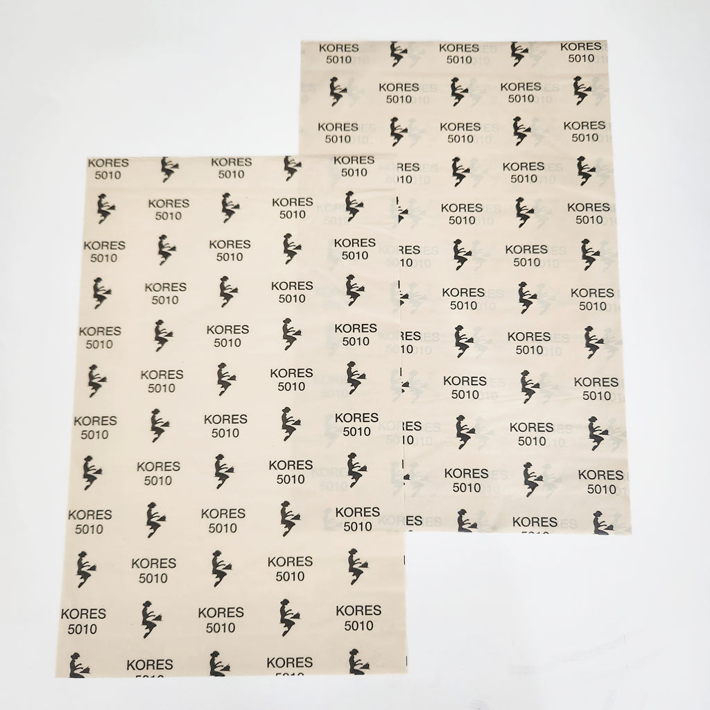 White carbon paper
