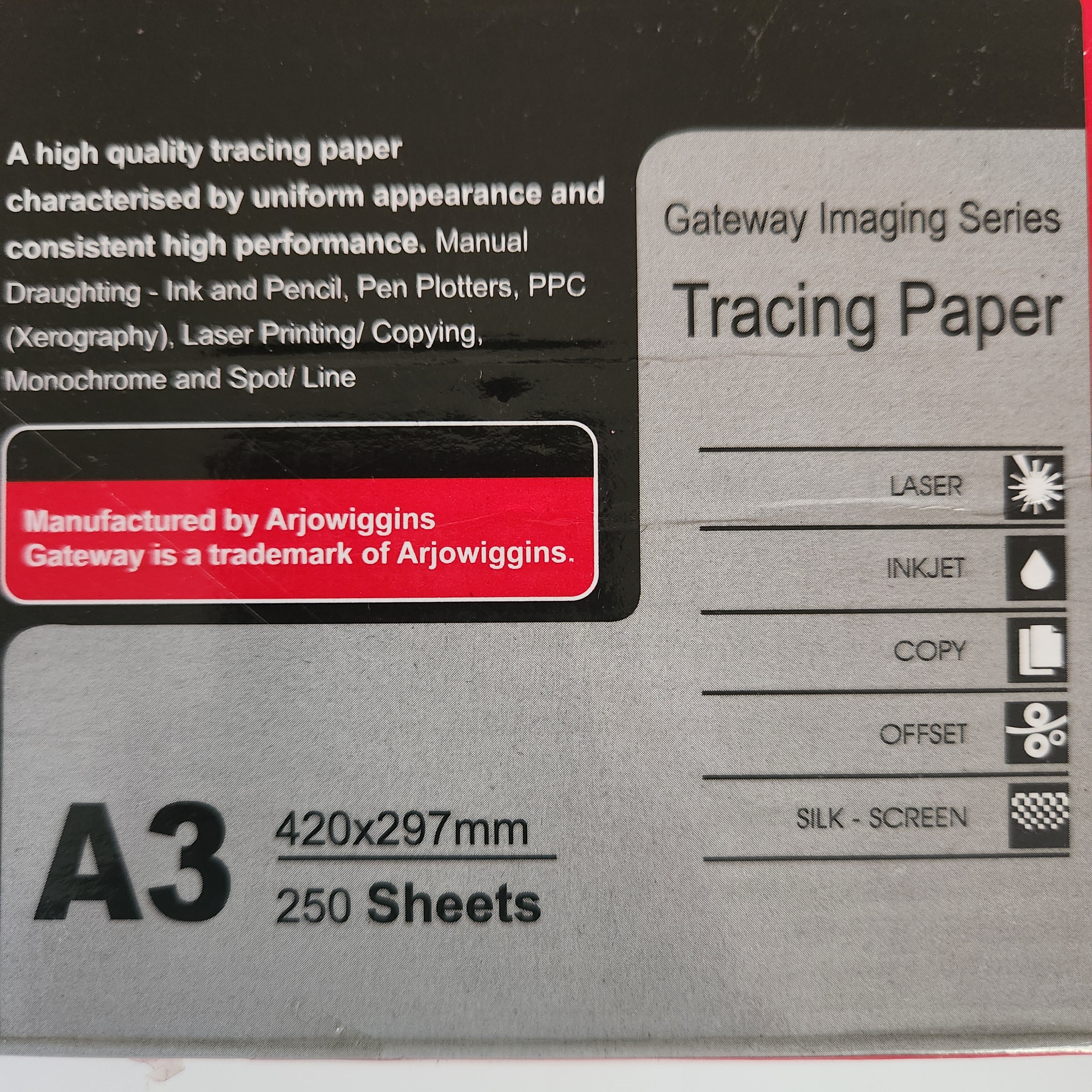 A3 Tracing Paper (Thick Butter paper)