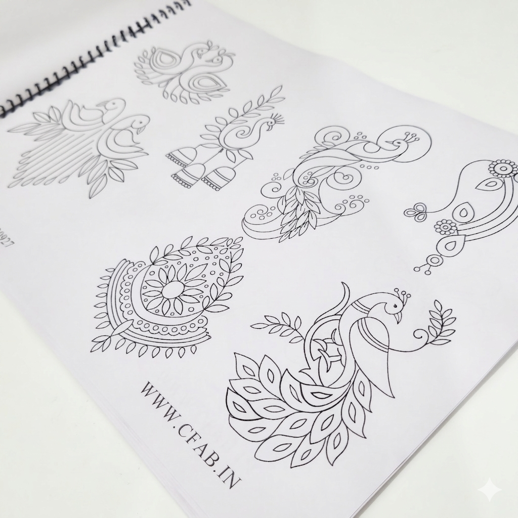 Multi-Purpose Buttas, Motifs & Fillers Collection (Design Book No: 9)