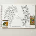 Premium Glass Painting Design Collection with Reference Designs (Design book No: 13)