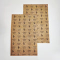 Yellow carbon paper