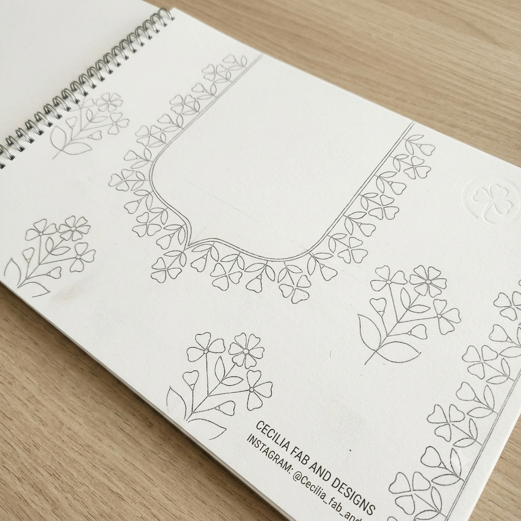 Neck Design Treasury for Salwar Suits (Design Book No: 3)