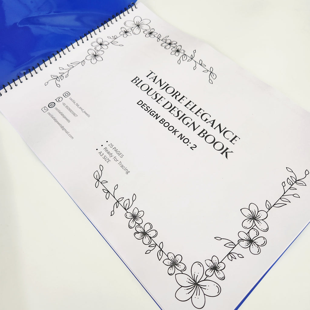 Tanjore Elegance: Blouse Design Book (Design Book No:2)