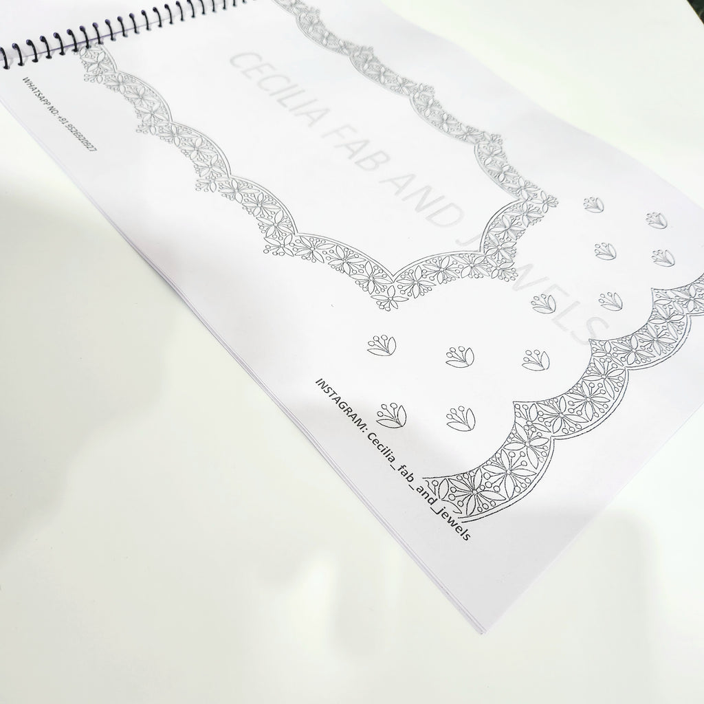 Beginner’s Guide to Aari work blouse Designs (Design Book No:6)