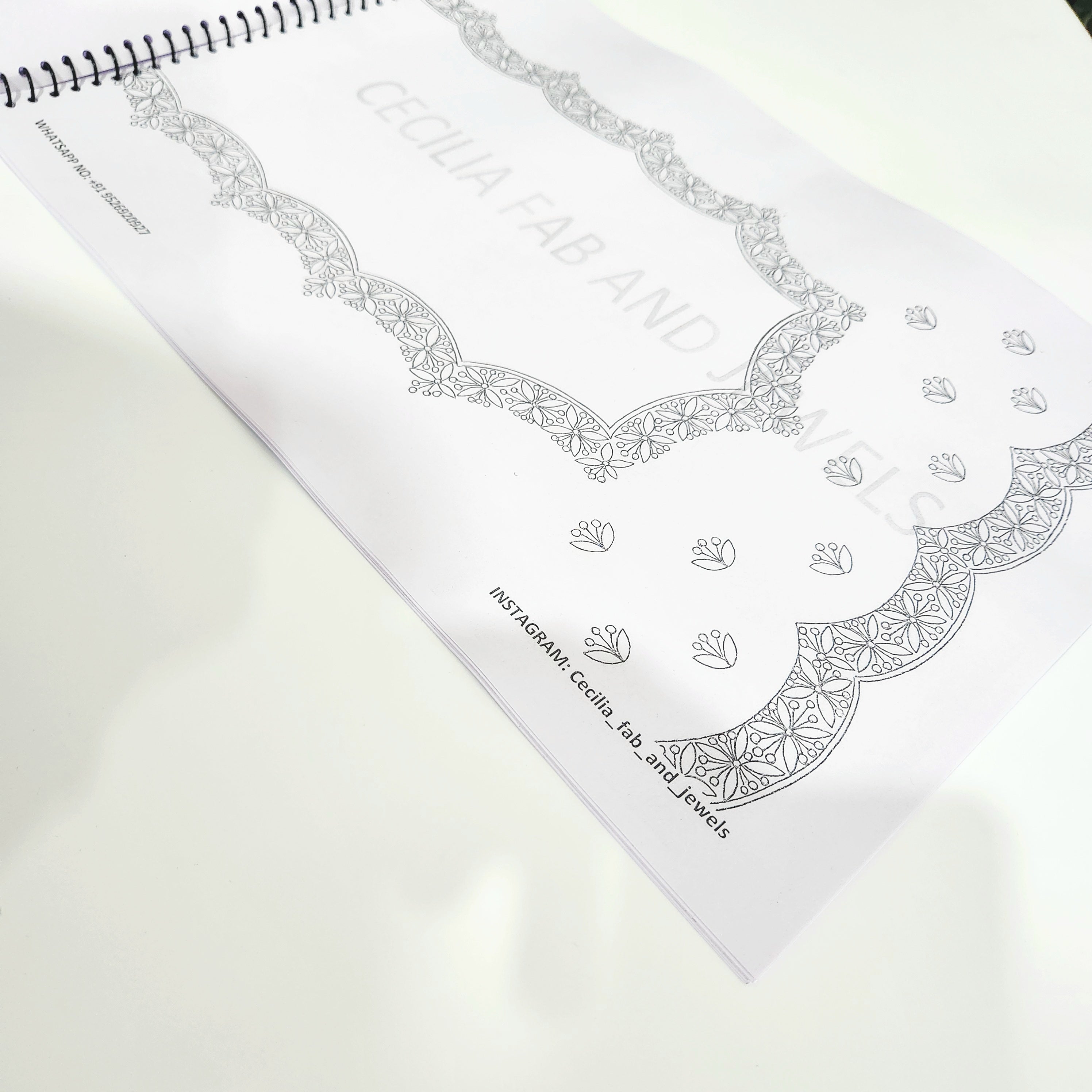 Beginner’s Guide to Aari work blouse Designs (Design Book No:6)